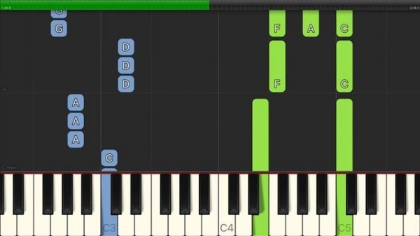 Max Steiner - (Theme From) A Summer Place - Easy Piano Tutorials