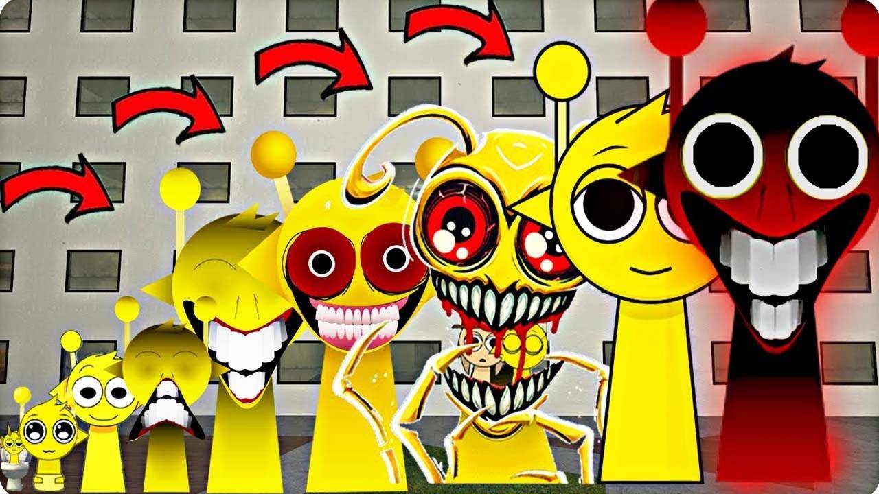 Самые разные Кошмарные Желтые Спрунки Саймона хотят, чтобы я помог смотреть онлайн