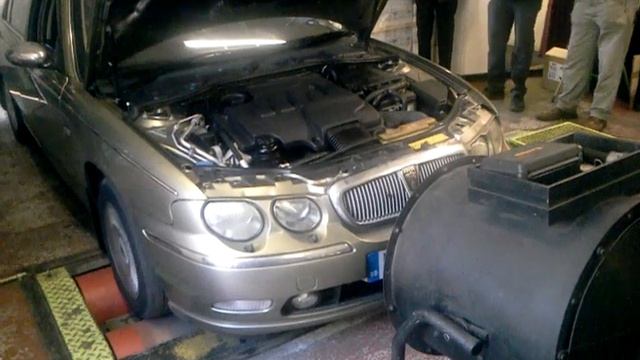 Rover 75 CDTi 160 Remap Dyno Run смотреть онлайн