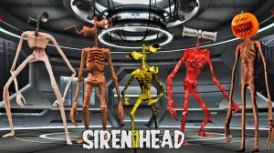 Сиреноголовый все виды. SIREN HEAD. Сиреноголовый Тревора Хендерсона.