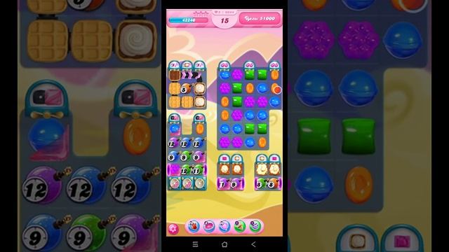 кенди краш сага уровень 6644 candy crush saga level 6644 смотреть онлайн