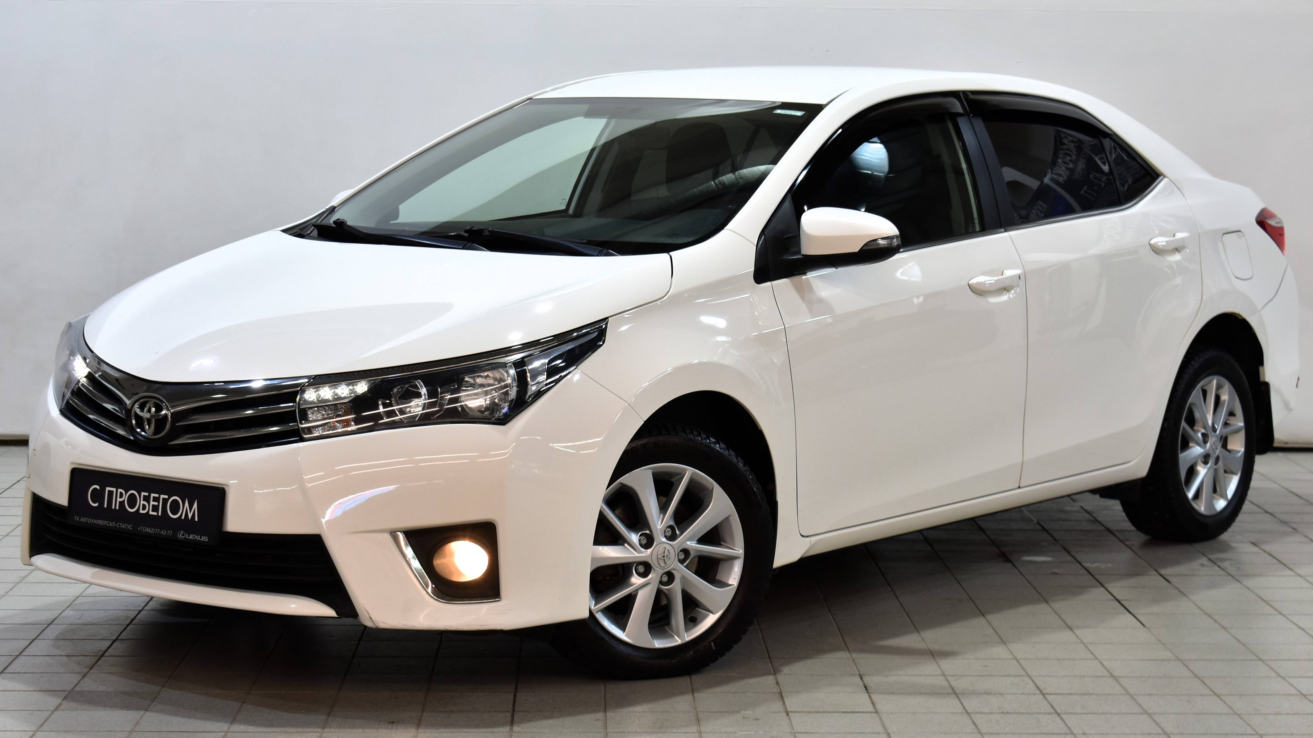 Toyota Corolla '2015 г. смотреть онлайн