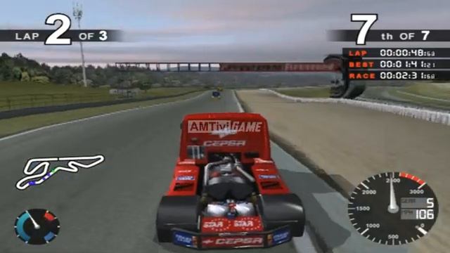 Super Trucks Racing PS2 Gameplay Walktrough