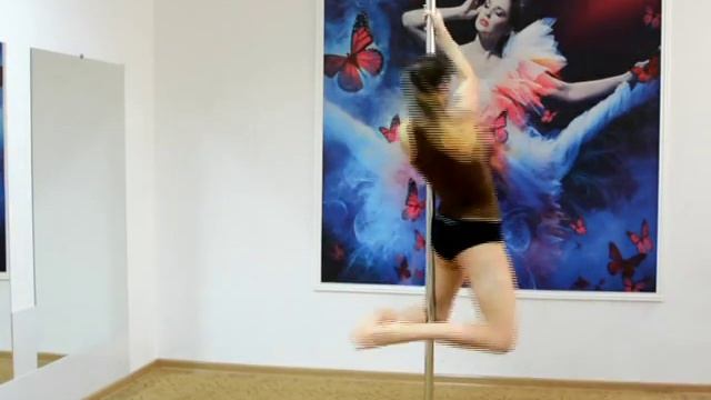 Pole Dance Tutorial # 8: 3 ways out of the twist (3 варианта выхода из крутки) смотреть онлайн