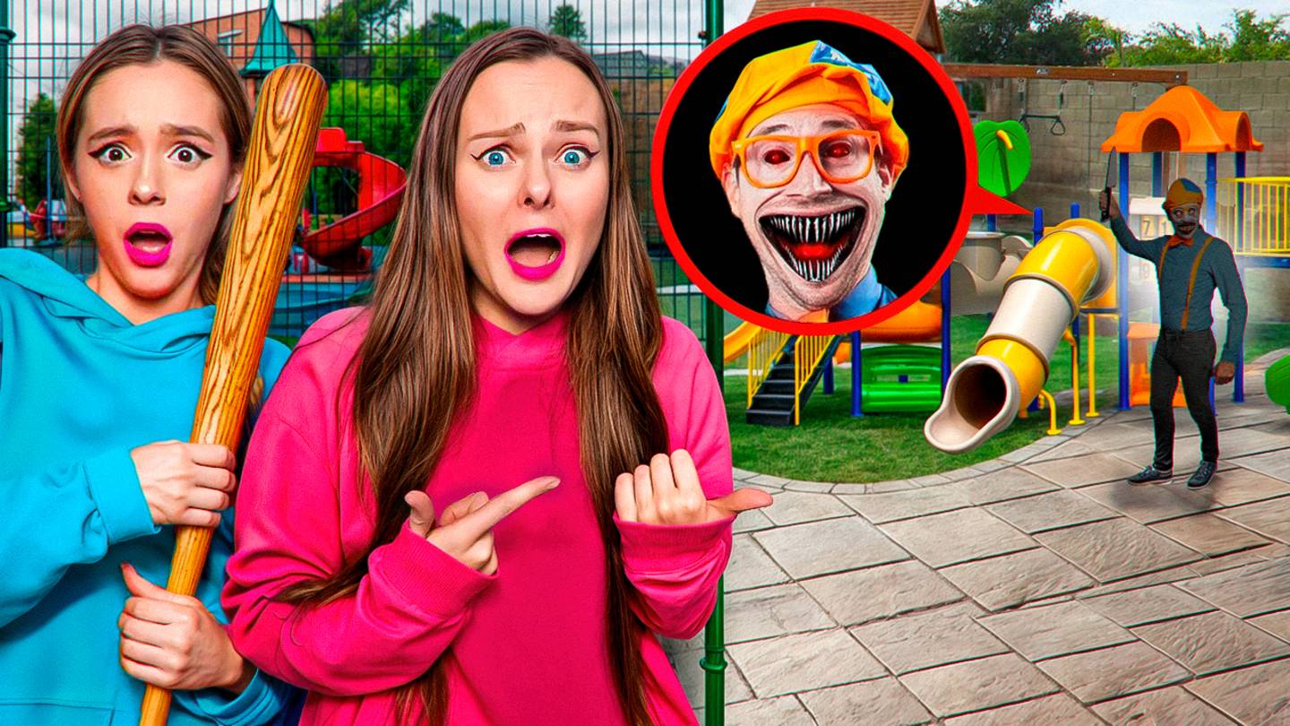 ЗЛОЙ БЛИППИ Преследует Нас в Реальной Жизни! смотреть онлайн