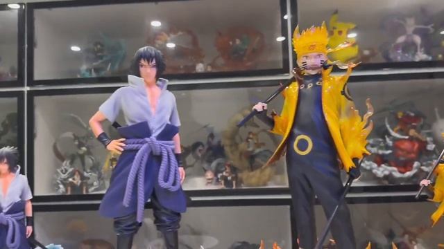CW Studio Uzumaki Naruto Uchiha Sasuke Size 1/6 And 1/4 смотреть онлайн