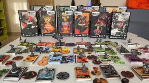 Подготовка к турниру по настольной игре Unmatched. Знакомство с персонажами.