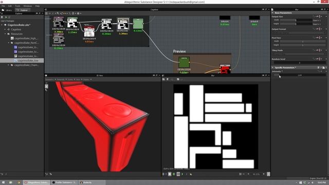 Perfect Normal Map Baking in Substance Designer 5 without a handmade Averaged Cage смотреть онлайн