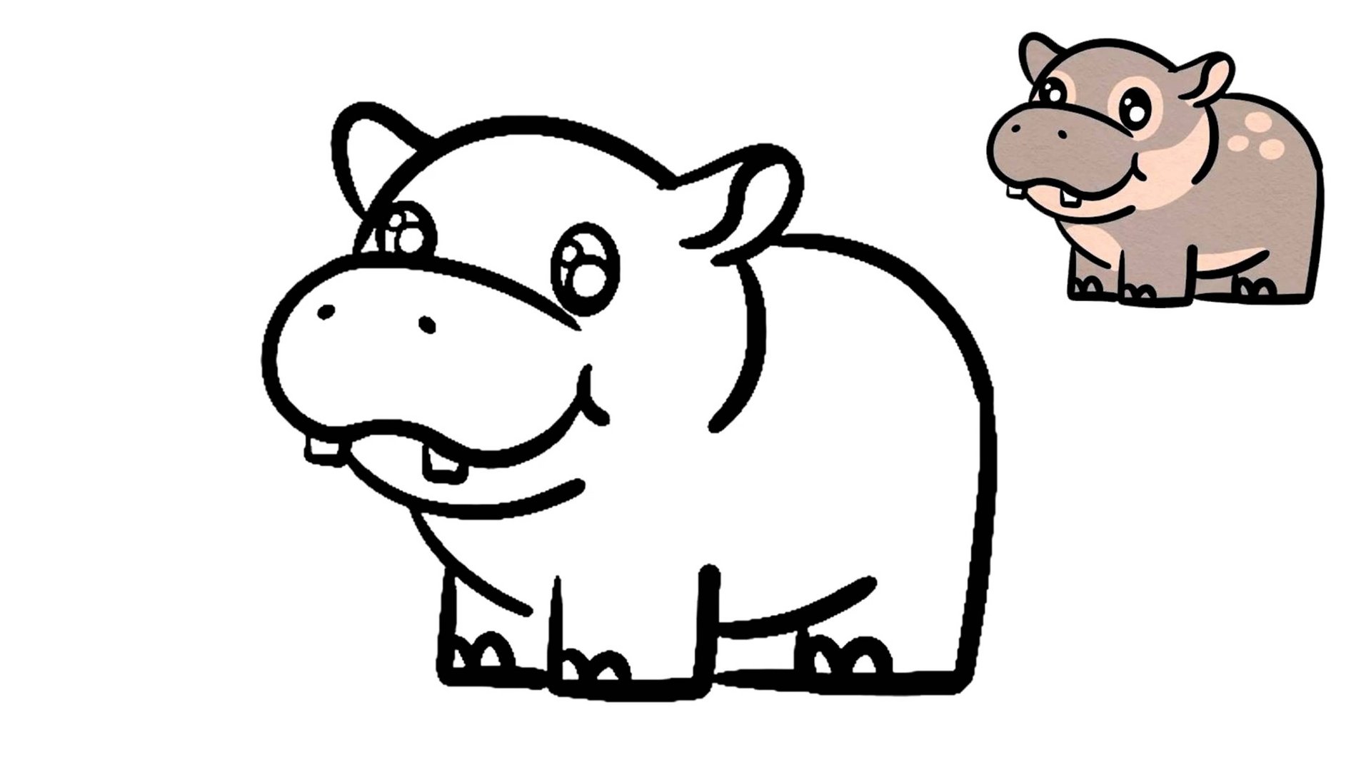 Давай нарисуем Бегемотика смотреть онлайн