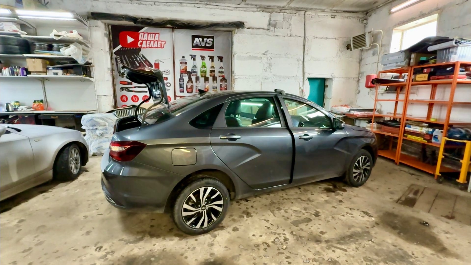 Lada Vesta NG 2024. Особенности шумоизоляции дверей. ШВИ в условно максимальном комплексе. смотреть онлайн