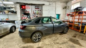 Lada Vesta NG 2024. Особенности шумоизоляции дверей. ШВИ в условно максимальном комплексе.