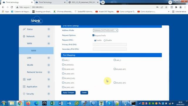 PPPoe Cliente e acesso remoto ONU Wi-Fi AC 2 PORTAS смотреть онлайн