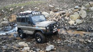 УАЗ с блокировкой ДАК в переднем мосту