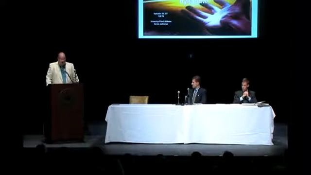 Debate - God does not exist - Kyle Butt Vs  Blair Scott