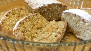 Овсяный кекс с изюмом (без глютена)