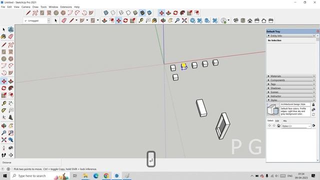 PART 5..SKETCHUP BASICS ..ARRAY OR MULTIPLE COPY...IN MALAYALAM смотреть онлайн