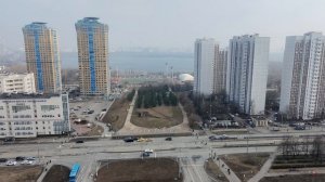 Стройка на Строгинском бульваре