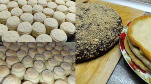 Сельские будни матушки.Выпекаю ПРОСФОРЫ 🙏пирог и содовые лепёшки 👍