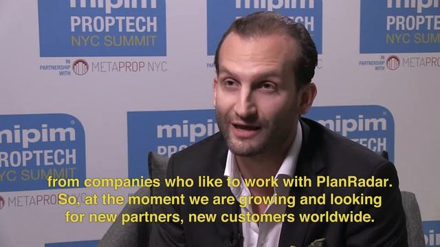 MIPIM PropTech interview with startup Plan Radar смотреть онлайн