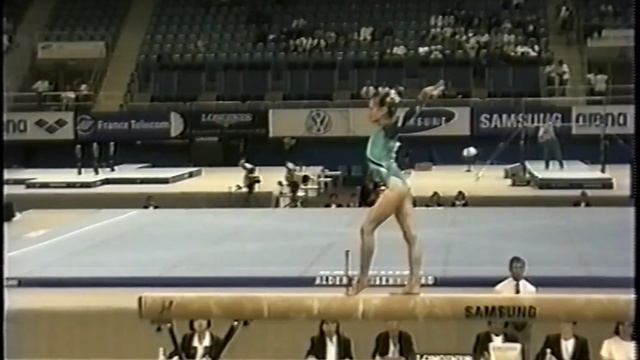 [HQp50] Anastasia Dzyundzyak (UZB) Balance Beam Team Qualifications 1997 World Championships смотреть онлайн