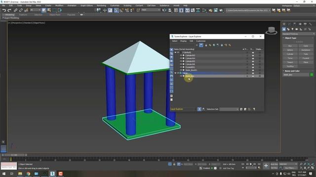 3ds Max Eğitimi - Bölüm 3 Ders 11 - Layers Sistemi ile Sahne Yönetimi смотреть онлайн