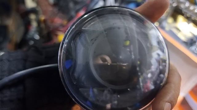 Обзор/разбор/краш универсальной птф/мото/вело фары.