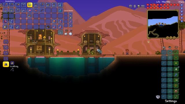 Taking on the Eye! | Terraria Master Mode Mage Let's Play #3 смотреть онлайн