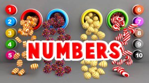 Цифры от 1 до 10 для малышей