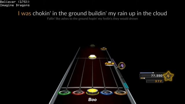 Imagine Dragons - Believer 175% Clone Hero FC смотреть онлайн