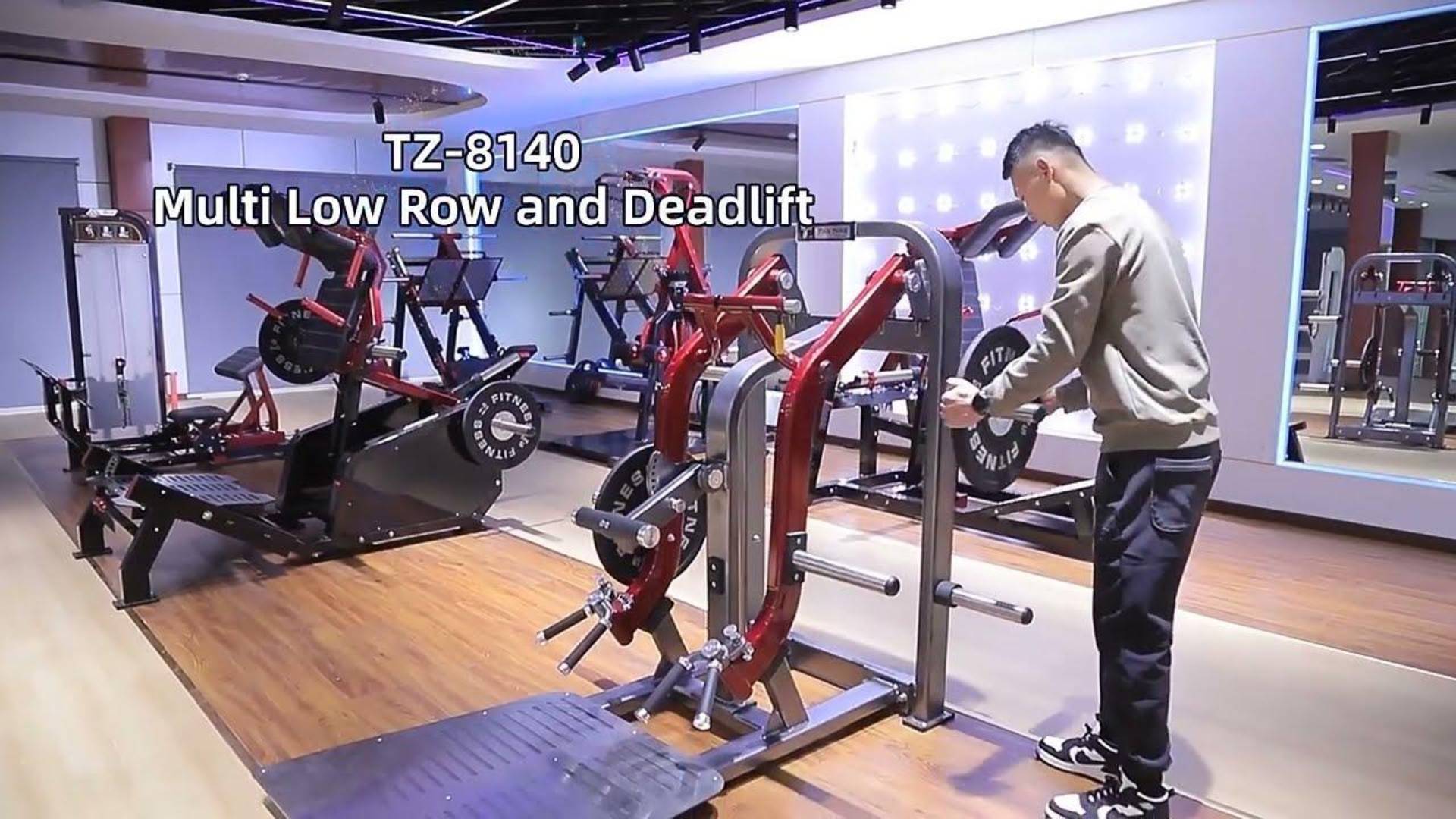 Тяга снизу и становая JS-MP 8140 смотреть онлайн