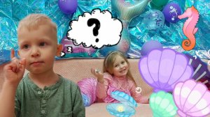 🩷РУСАЛОЧКА🐠🐬ПРЕВРАТИЛАСЬ В РУСАЛКУ😱ДЕТСКОЕ ШОУ🥰 РУСАЛКА У НАС ДОМА🤩