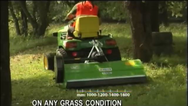 Цеповая косилка - мульчер без сбора Peruzzo FOX (Италия) смотреть онлайн