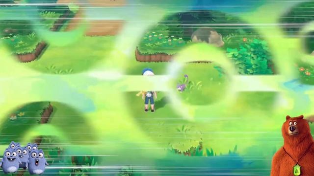 Grizzy The Lemmings Goes on a Pokemon Journey (Pokemon Lets Go Pikachu) Episode 1 смотреть онлайн