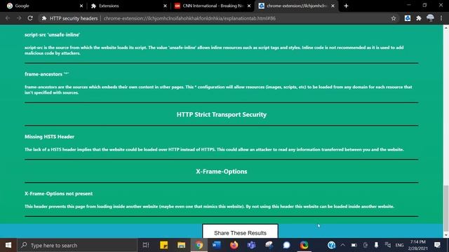 HTTP Security response headers смотреть онлайн