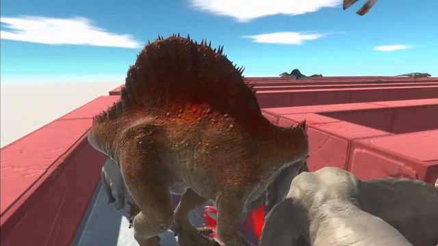 Death Run Storm Dinosaurs Zoo Animals Fight Back 3 - Animal Revolt Battle Simulator T 30000 смотреть онлайн