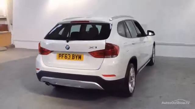 BMW X1 XDRIVE18D XLINE WHITE 2013 смотреть онлайн