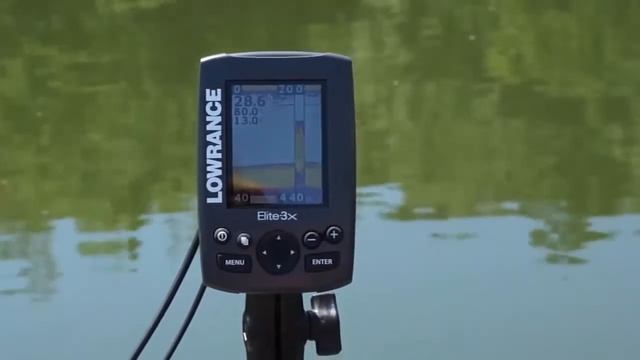 Lowrance Elite 3x Fishfinder On The Water