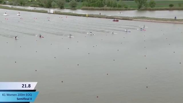 K1 women 200m-Semifinal II 2021 ICF Kayak-Canoe sprint Olympic 2020 qualification - Szeged Hungary смотреть онлайн