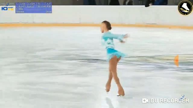 Вероника ЖИЛИНА ベロニカ・ジリナ SP　Первенство города Москвы среди юношей и девушек смотреть онлайн