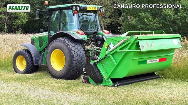 Цеповая косилка – мульчер со сбором Peruzzo Canguro Professional Super смотреть онлайн