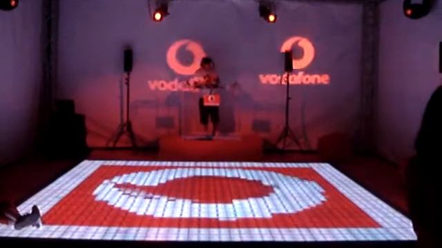 Just Light That in Spain for Vodafone with our interactive LED dance floor смотреть онлайн