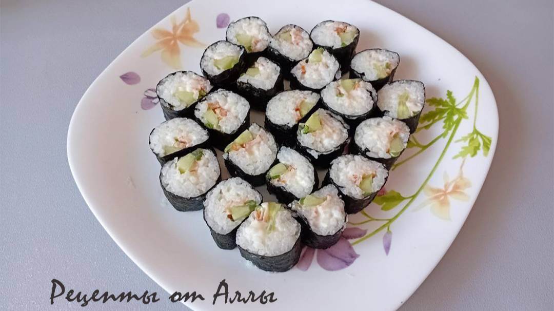 Как приготовить роллы с копченой курицей в домашних условиях смотреть онлайн