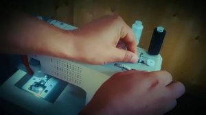 Намотка нити на шпульку ( Reoka RKSM-1034)