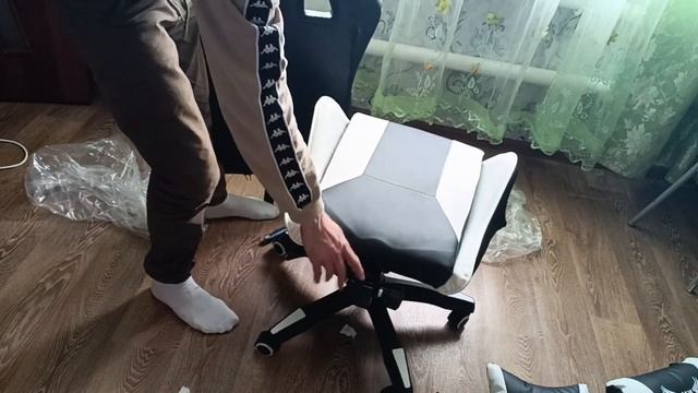 РАСПАКОВКА ИГРОВОГО КРЕСЛА | ИЛИ КАК СОБРАТЬ ИГРОВОЕ КРЕСЛО | ИГРОВОЕ КРЕСЛО смотреть онлайн