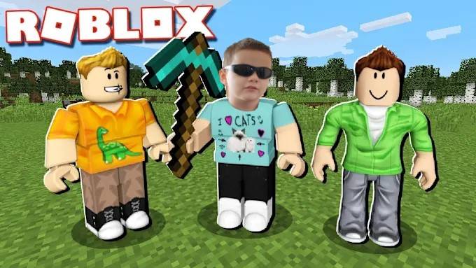 МАЙНКРАФТ В РОБЛОКСЕ! Roblox Xbox смотреть онлайн