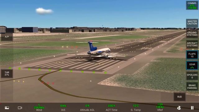Tupolev TU-154M - Real Flight Simulator Update - Gameplay смотреть онлайн