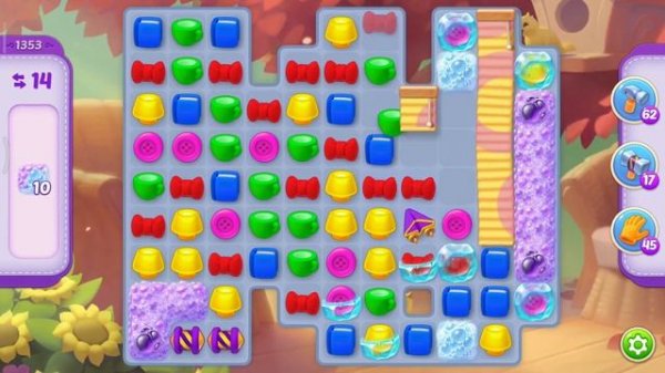 homescapes level 1353 - hard