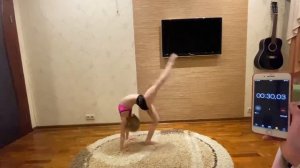 Переворот вперёд на одну ногу за 1 минуту