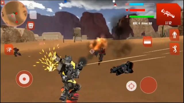 Royal Robots Battleground #16 - Riding A Tank | by Naxeex | Android GamePlay HD смотреть онлайн