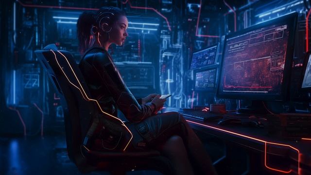Unleash the Pulse: 2024's Most Intense Techno & Industrial Bass Mix - Cyberpunk Madness! смотреть онлайн